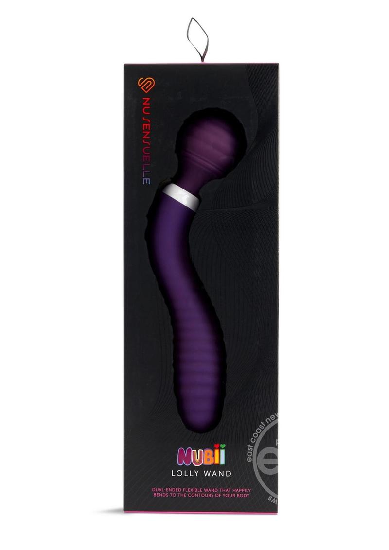 Nu Sensuelle Lolly Nubii Flexible Rechargeable Silicone Wand