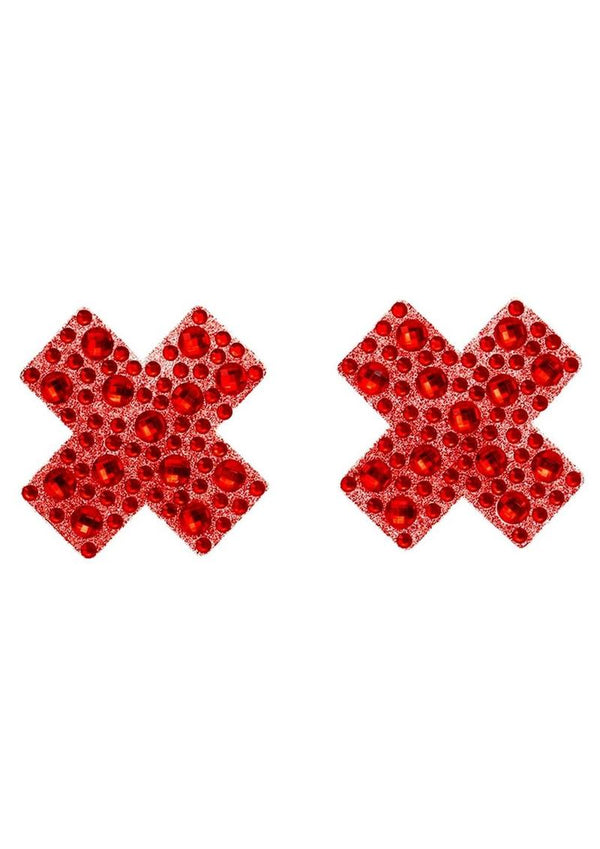 Leg Avenue X Factor Adhesive Nipple Jewel Stickers - O/S