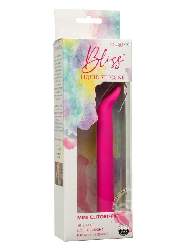 Bliss Liquid Silicone Mini Clitoriffic Rechargeable Stimulator