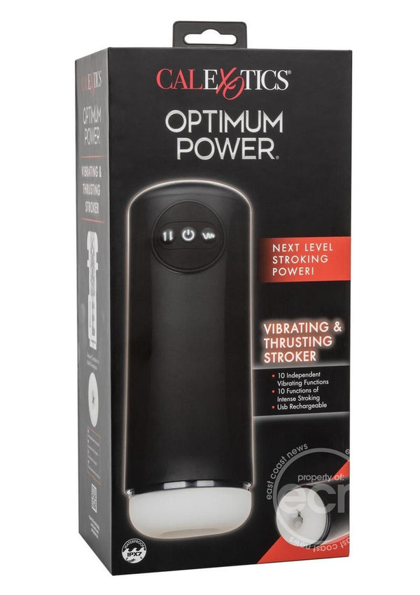 Optimun Power Vibrating & Thrusting Stroker