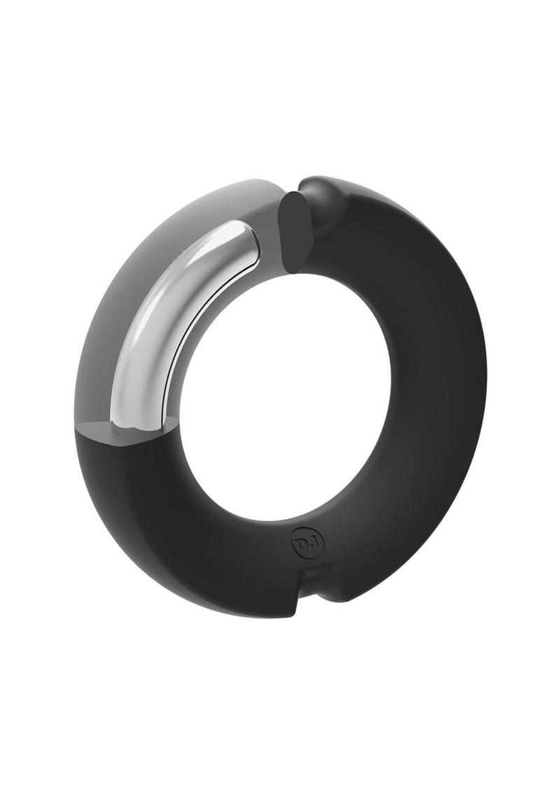 Merci Silicone Covered Metal Cock Ring 35mm