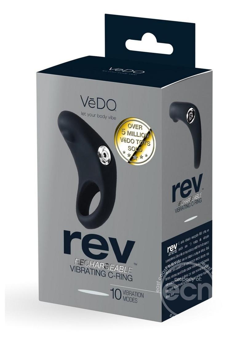 VeDo Rev Silicone Rechargeable Vibrating Cock Ring