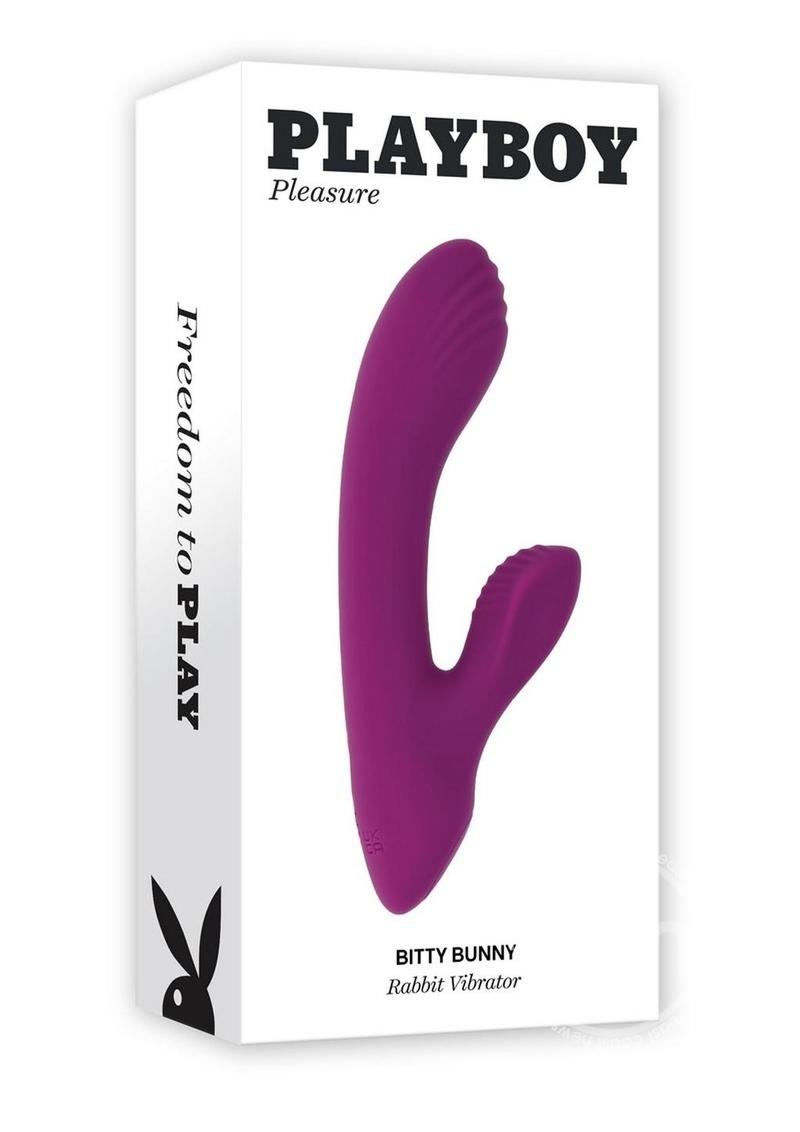 Playboy Bitty Bunny Rechargeable Silicone Rabbit Vibrator