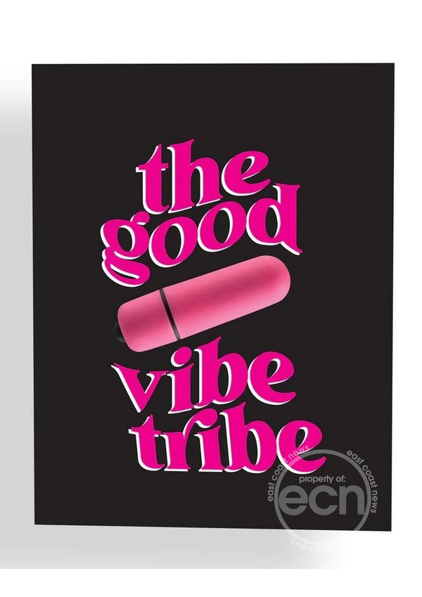 NaughtyVibes Good Vibe Tribe Greeting Card