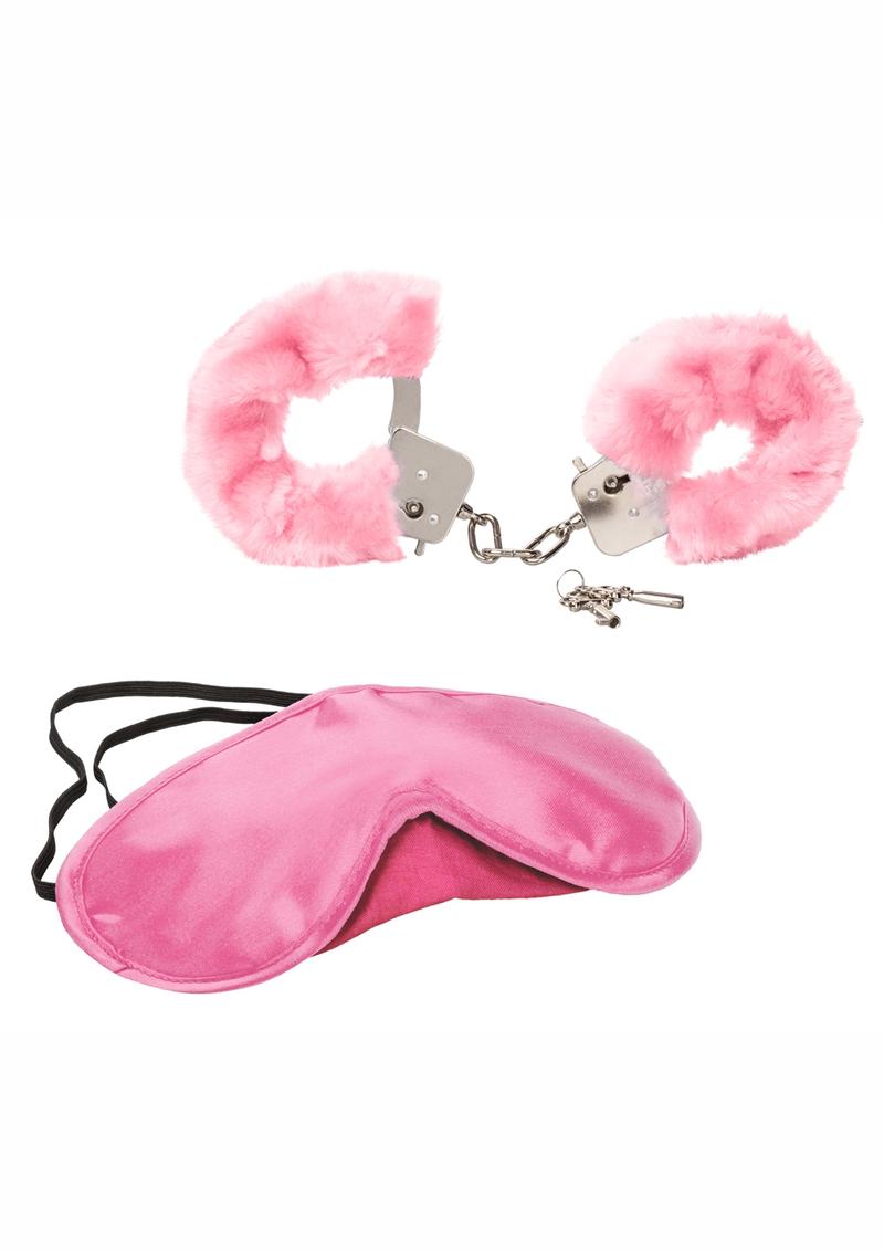 Pleasure Cuffs with Satin Mask