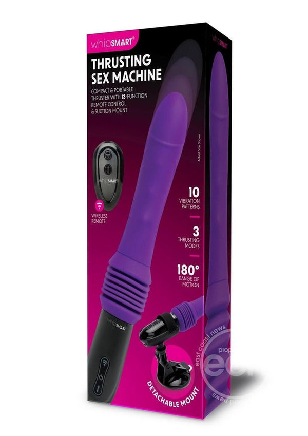 Whipsmart Thrusting Rechargeable Silicone Sex Machine