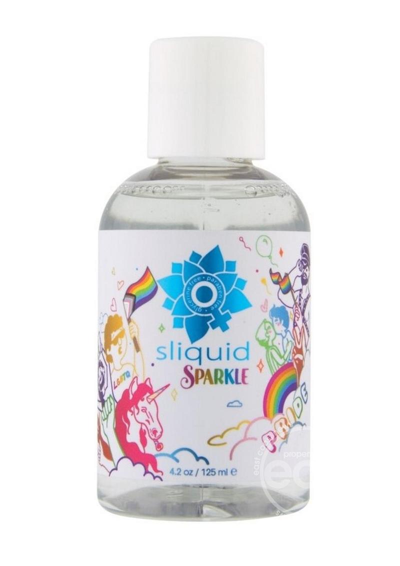 Sliquid Sparkle Pride Water Based Lubricant