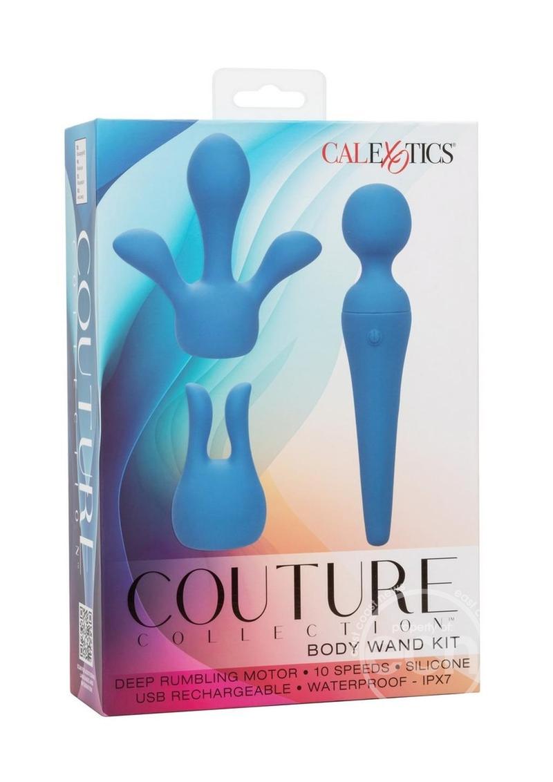 Couture Collection Rechargeable Silicone Body Wand Kit