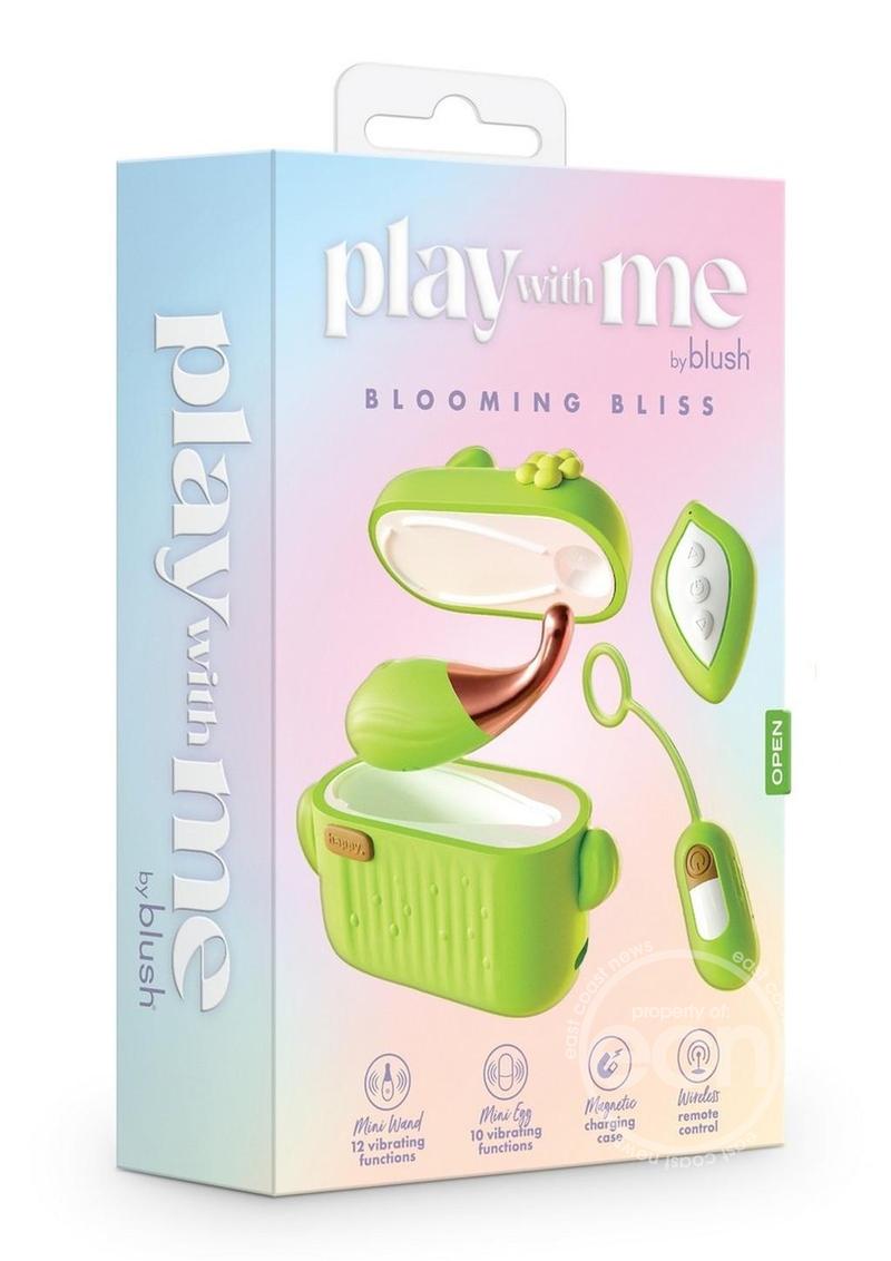 Play with Me Blooming Bliss Rechargeable Silicone Mini Vibrator