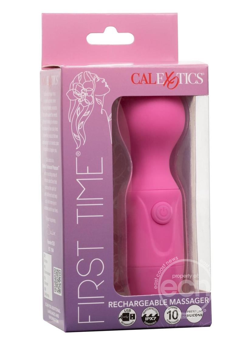 First Time Rechargeable Silicone Massager