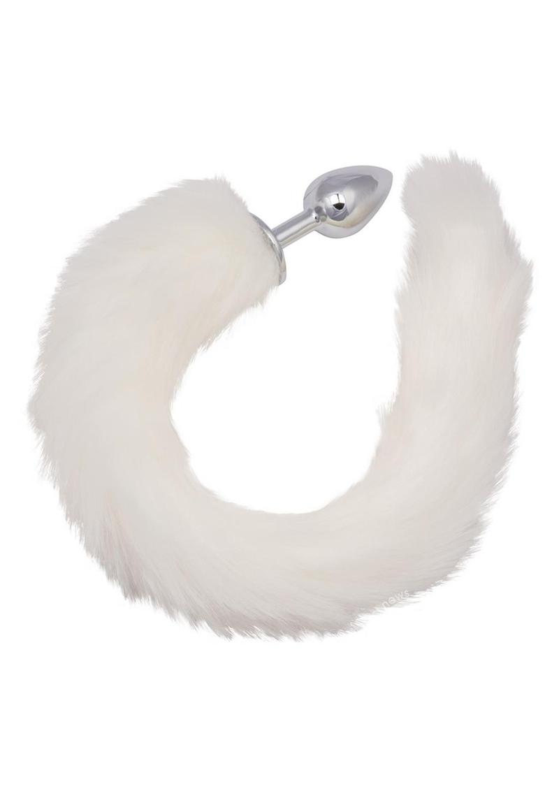 Running Wild Faux Fur Tail and Metallic Anal Plug