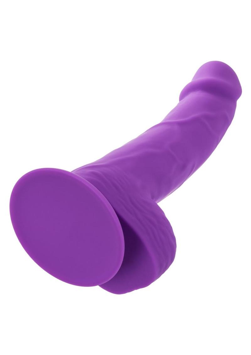 Neon Silicone Studs Dildo 6in