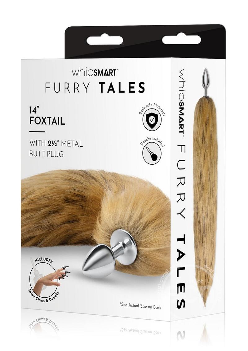 Whipsmart Metal Plug with 14in Fox Tail 2.5in