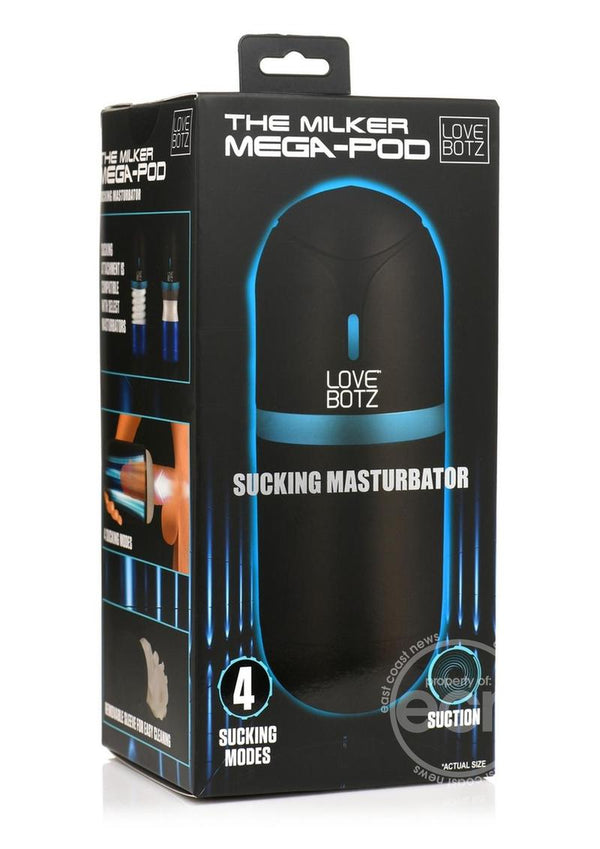 LoveBotz The Milker Mega-Pod Sucking Rechargeable Masturbator