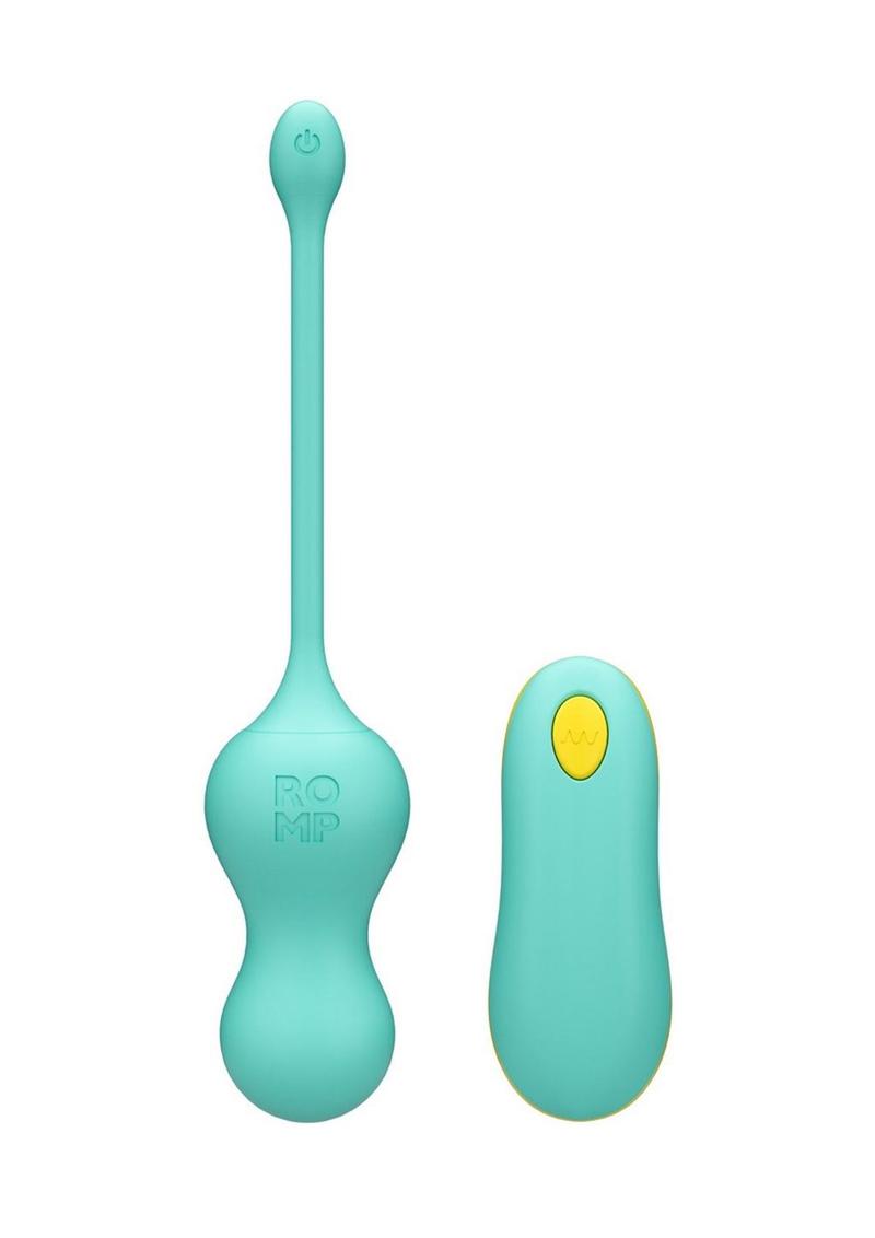Romp Cello Rechargeable Silicone Vibrating Egg with Remote