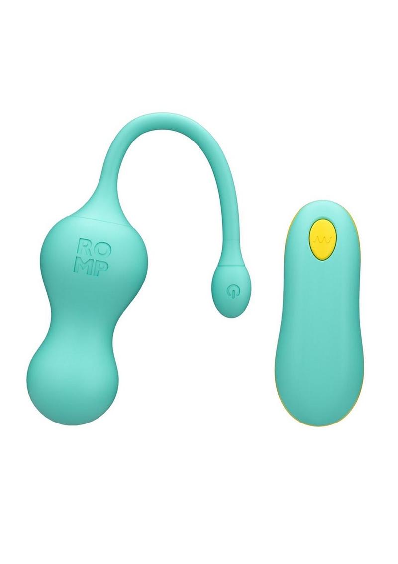 Romp Cello Rechargeable Silicone Vibrating Egg with Remote