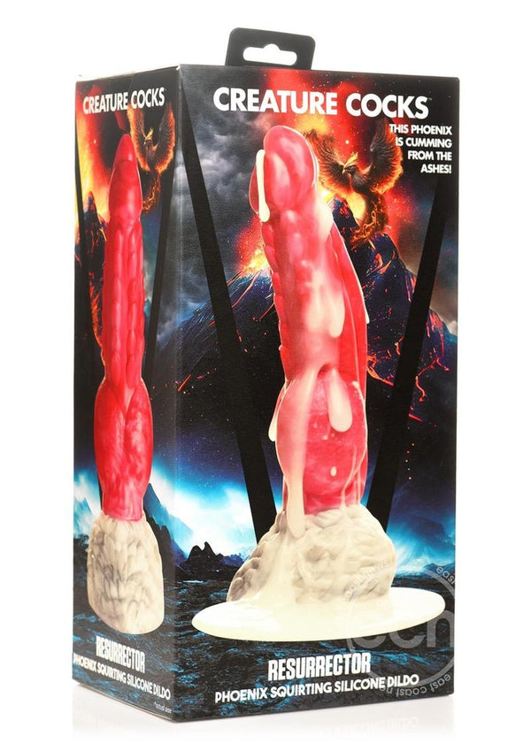 Creature Cocks Resurrector Phoenix Squirting Silicone Dildo