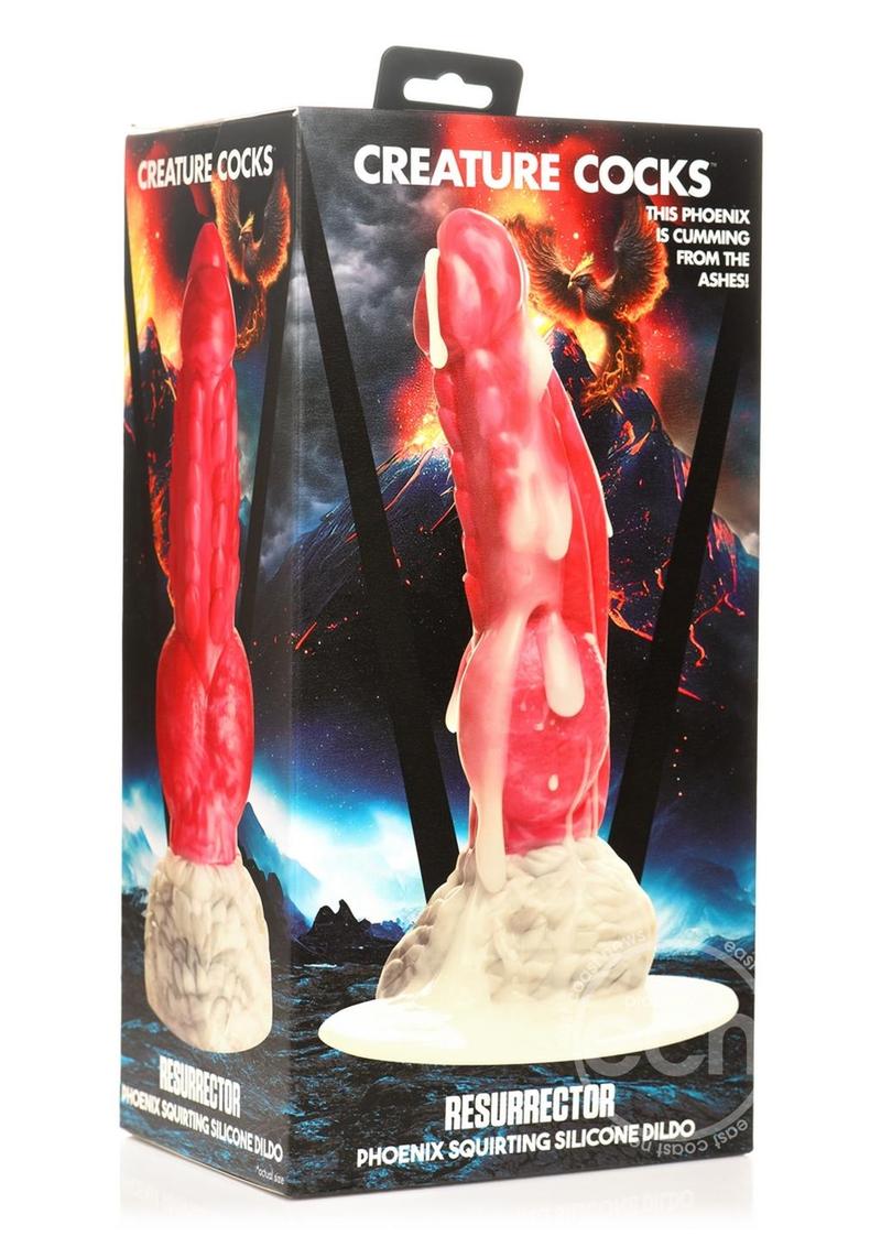 Creature Cocks Resurrector Phoenix Squirting Silicone Dildo