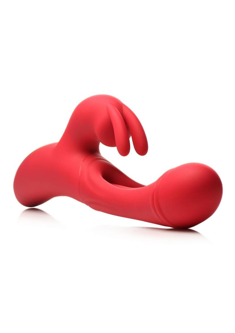 Inmi Rabbit Flick Flicking Silicone Rabbit Vibrator