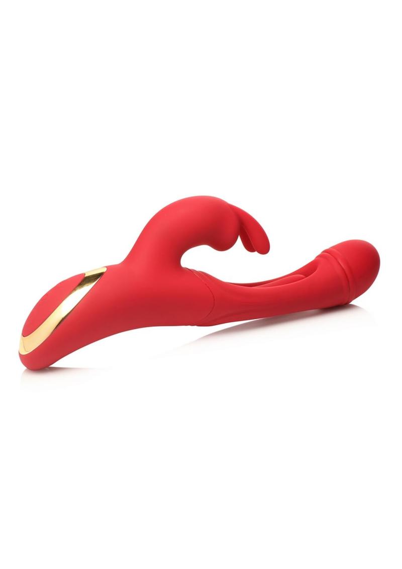 Inmi Rabbit Flick Flicking Silicone Rabbit Vibrator