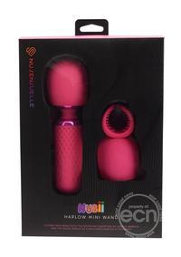 Nu Sensuelle Harlow Nubii Rechargeable Silicone Mini Heating Wand with Attachment