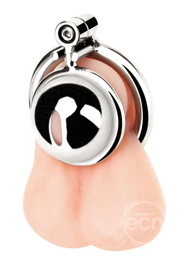 Blue Line Mini Cock Micro Chastity Cage