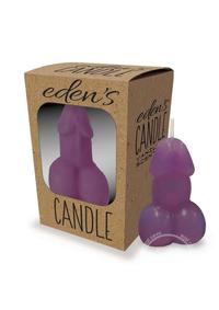 Eden's Candle Vanilla Scented Penis