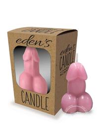 Eden's Candle Vanilla Scented Penis