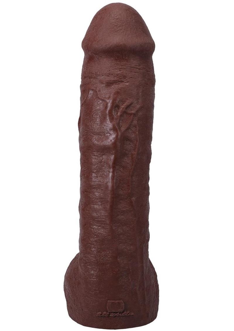 The Realistic Cock with Balls Ultraskyn Hung with Removable Vac-U-Lock Suction Cup 12in
