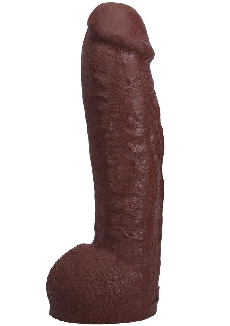 The Realistic Cock with Balls Ultraskyn Hung with Removable Vac-U-Lock Suction Cup 12in