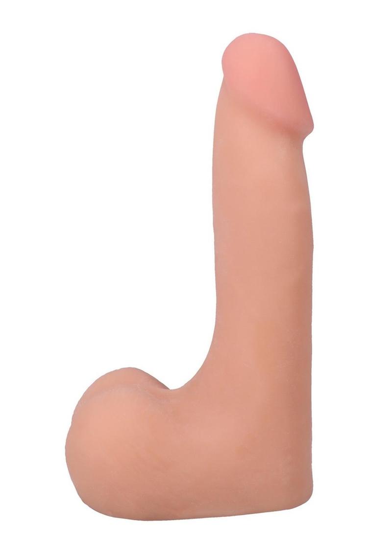The Realistic Cock with Balls Ultraskyn Removable Vac-U-Lock Suction Cup 7in