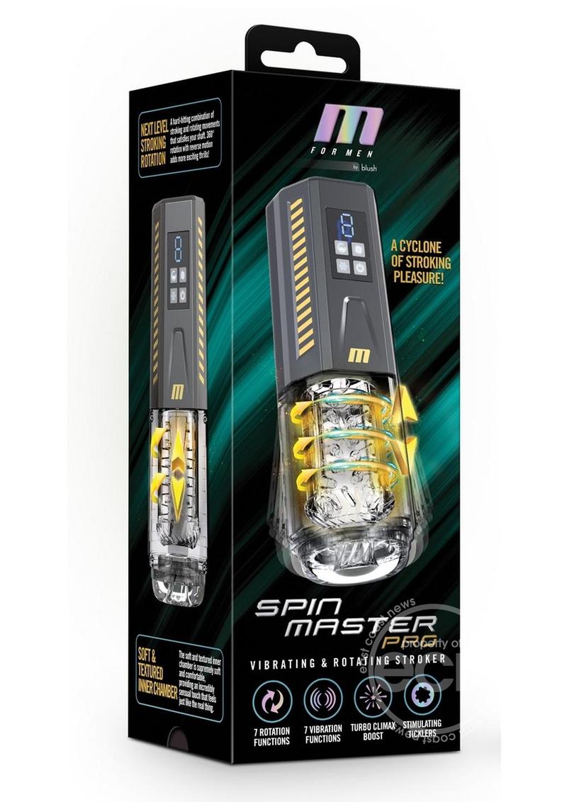 M for Men SpinMaster Pro Rechargeable Masturbator