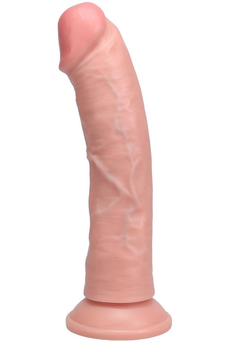 RealRock Vibrating Cock Regular Curved 8in