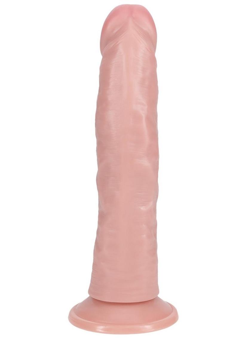 RealRock Vibrating Cock Regular Curved 8in