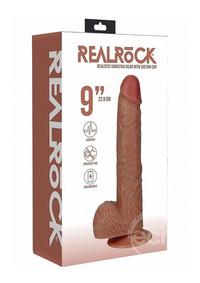 RealRock Vibrating Cock with Balls 9in