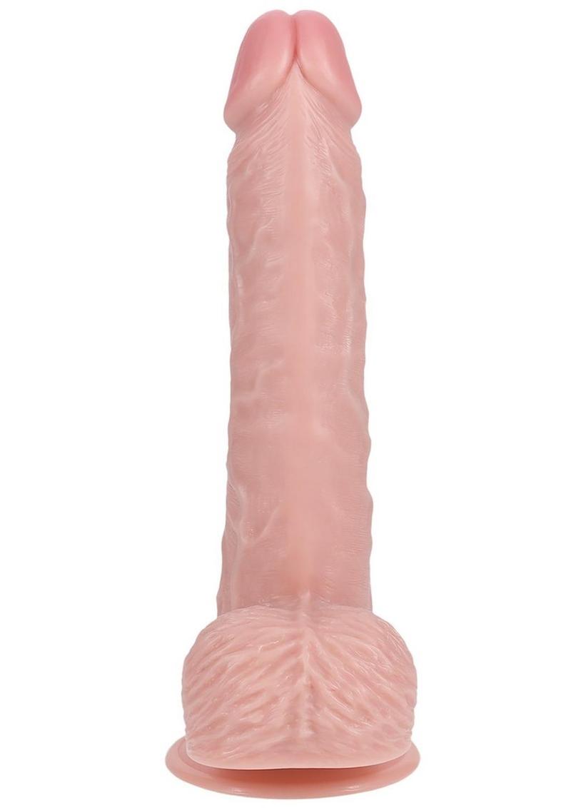 RealRock Vibrating Cock with Balls 9in