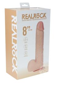 RealRock Vibrating and Thrusting Cock with Balls 8in