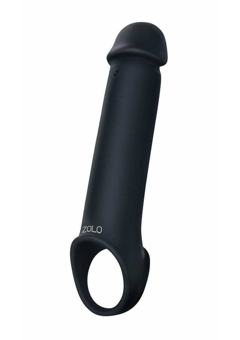 Zolo Vibrating Remote Controlled Silicone Rechargeable Penis Extender