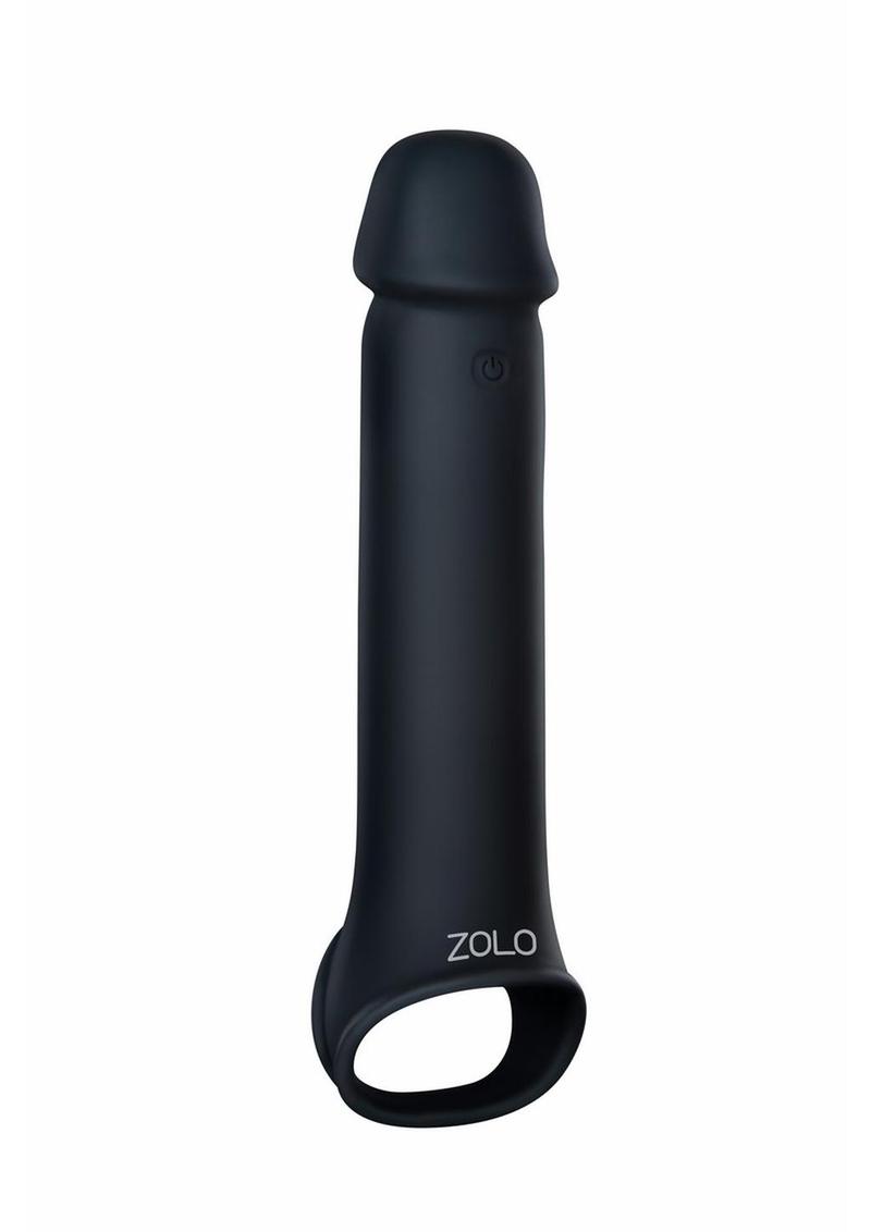 Zolo Vibrating Remote Controlled Silicone Rechargeable Penis Extender