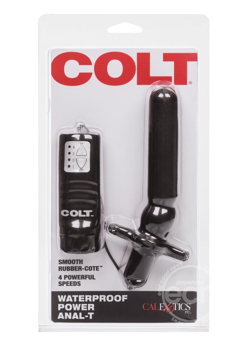 COLT Power Anal-T Vibrating Butt Plug with Remote Control