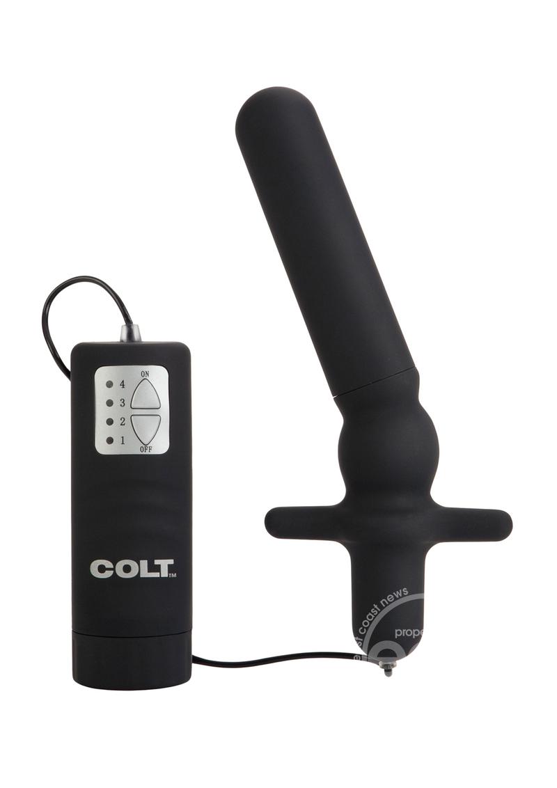 COLT Power Anal-T Vibrating Butt Plug with Remote Control