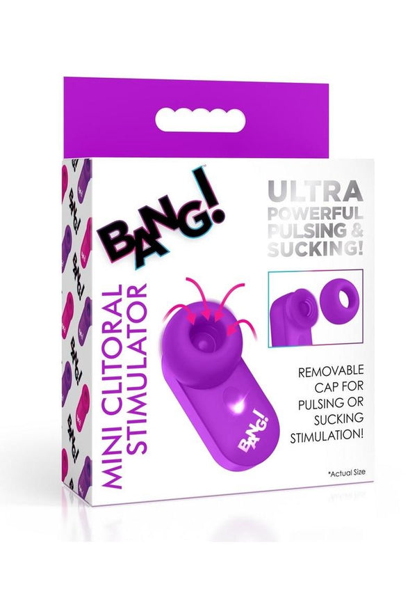 Bang! Mini Clitoral Silicone Rechargeable Stimulator -