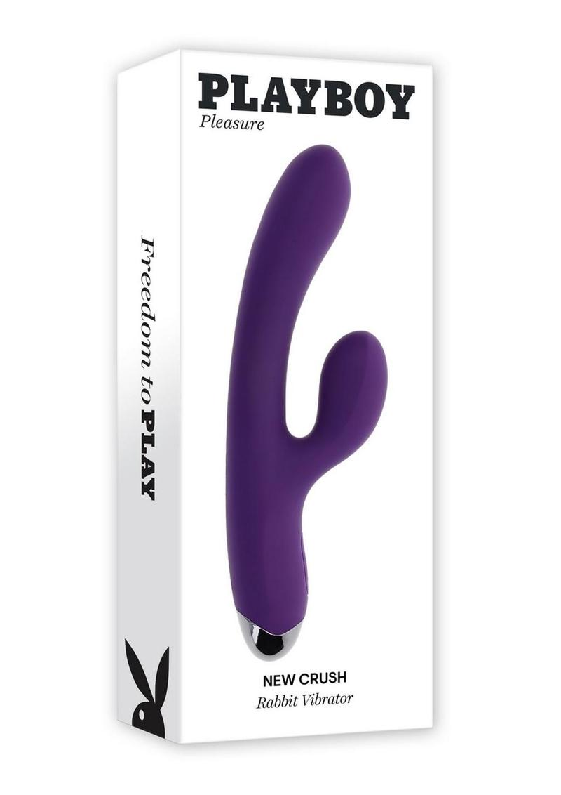 Playboy New Crush Rechargeable Silicone Dual Vibrator