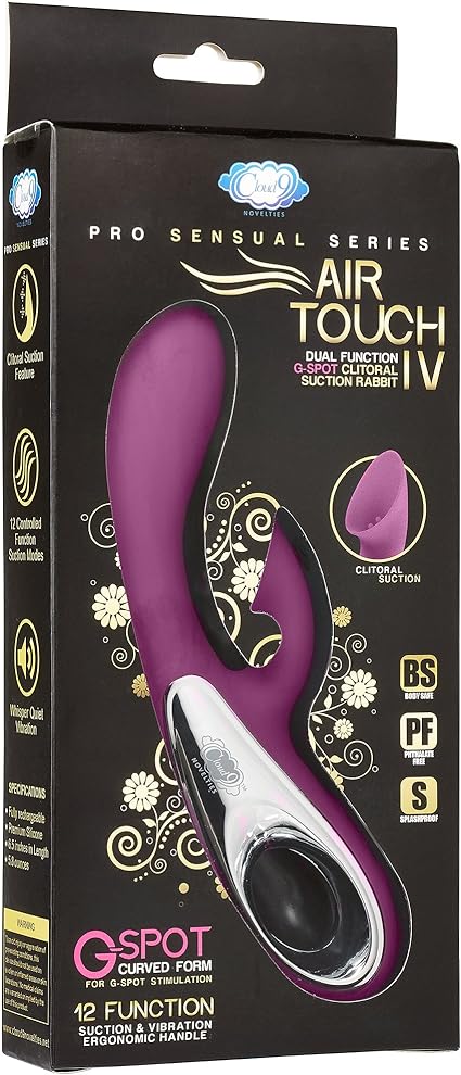 Air Touch Dual Function Clitoral Suction Vibrator