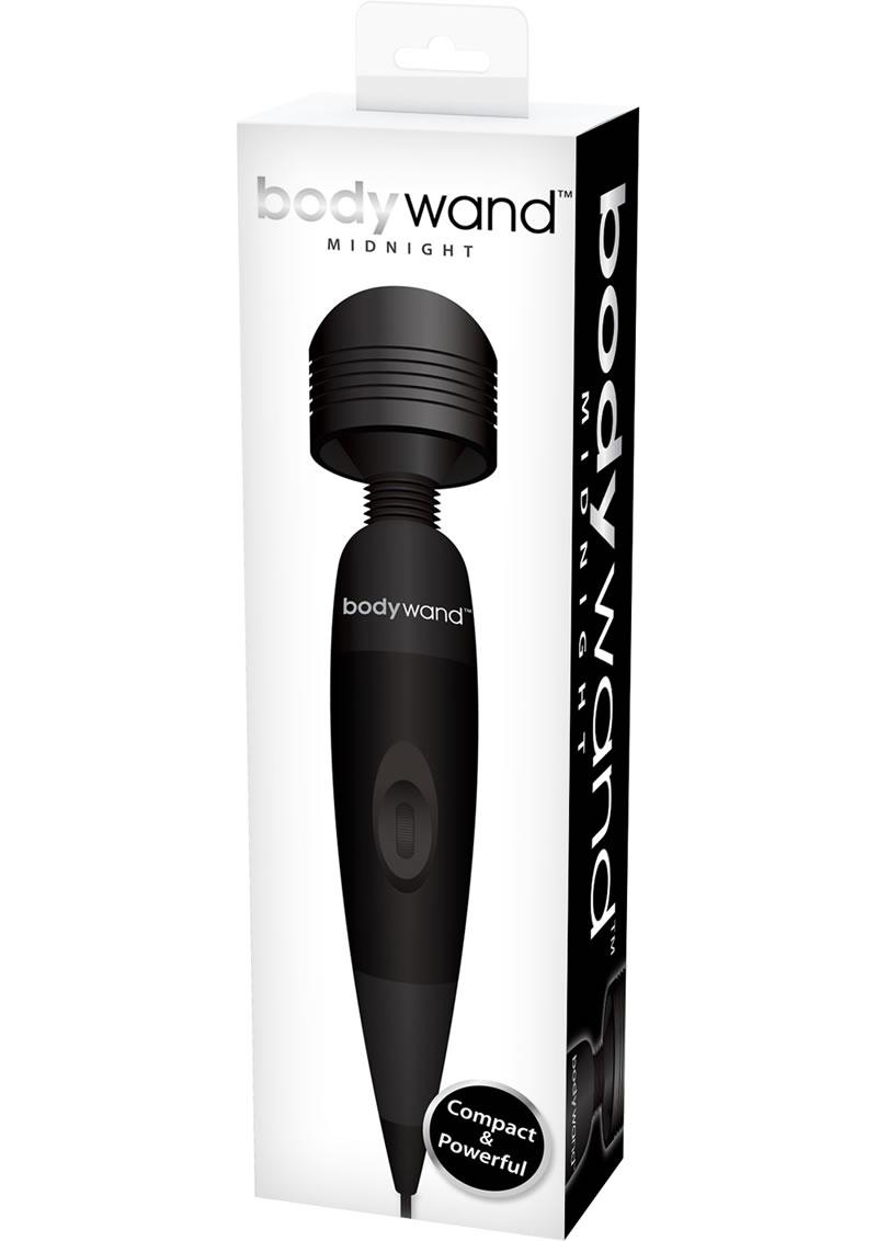 Bodywand Midnight Silicone Plug-In Wand Massager