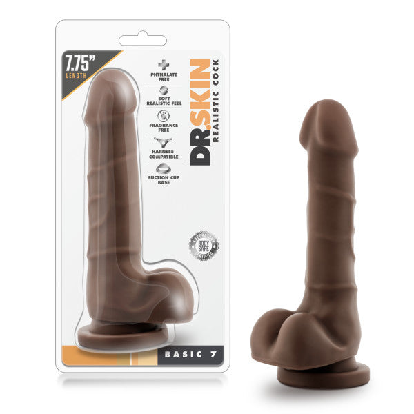 Dr. Skin Basic 7 Dildo with Balls