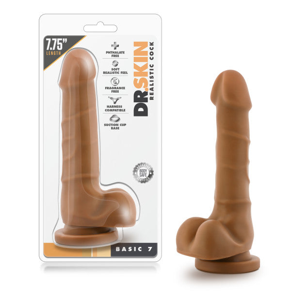 Dr. Skin Basic 7 Dildo with Balls