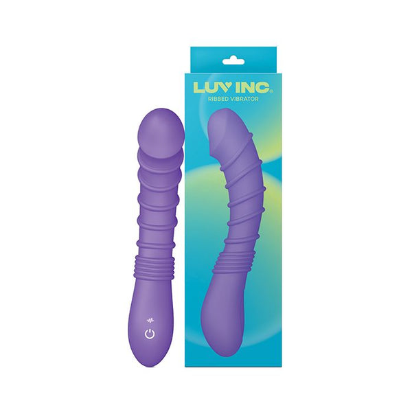 Luv Inc. Ribbed G-Spot Vibrator