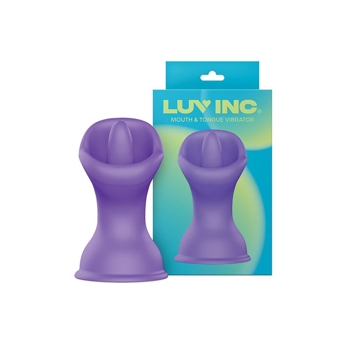 Luv Inc. Mouth & Tongue Suction Cup Vibrator