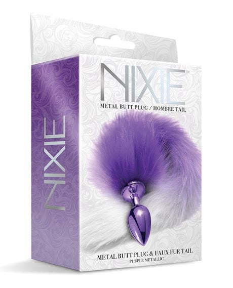 Nixie Metal Plug with Ombre Tail